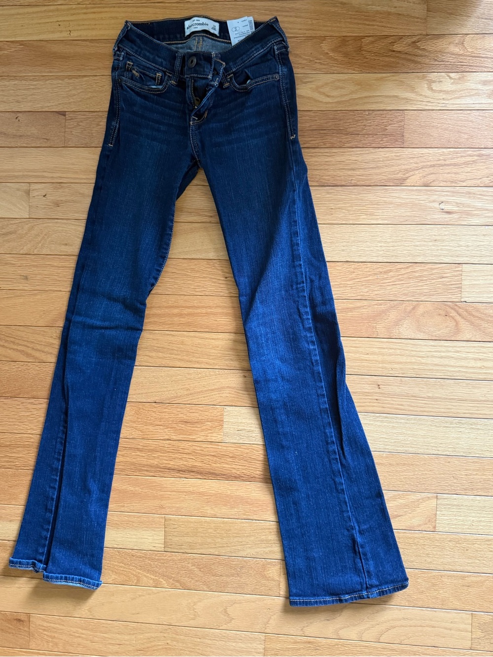 Abercrombie Dark Blue Jeans - Slim Fit Flare Kids